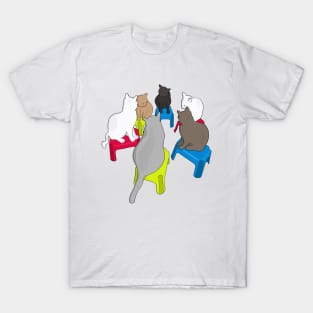 Meeting of Cats T-Shirt